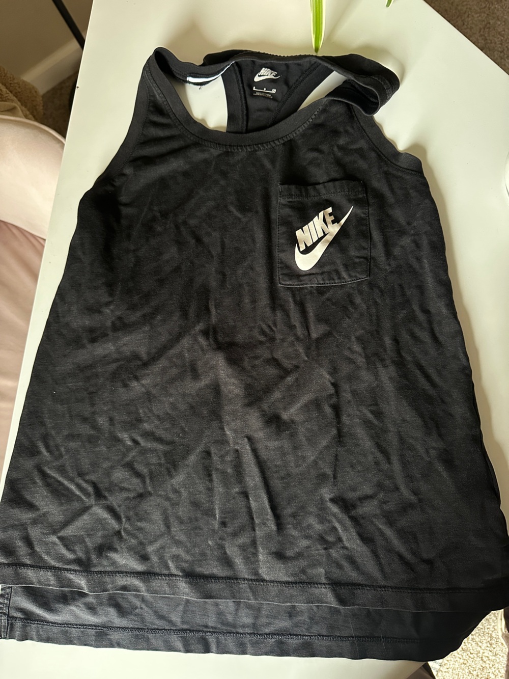 Nike Black Pocket Tank